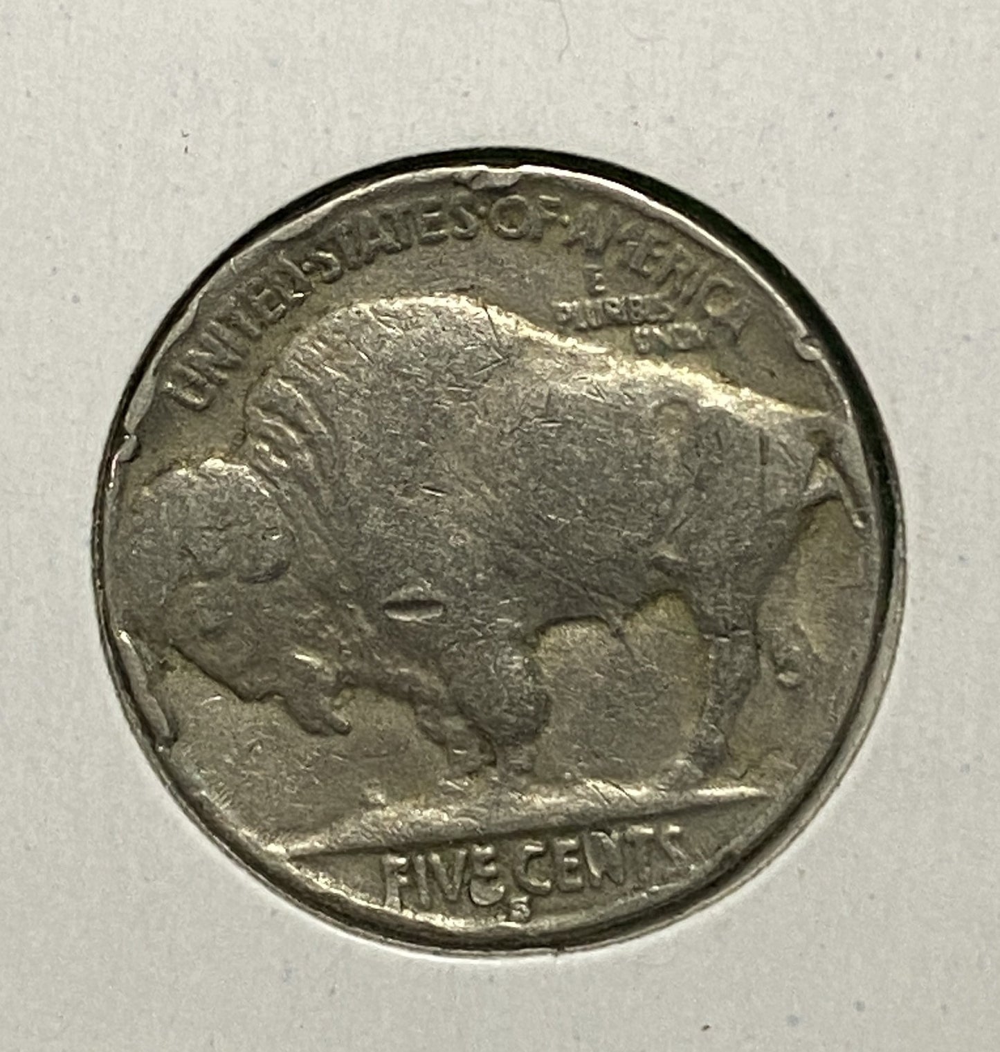 UNITED STATES BUFFALO NICKEL 1930 G/VG 5 CENT COIN