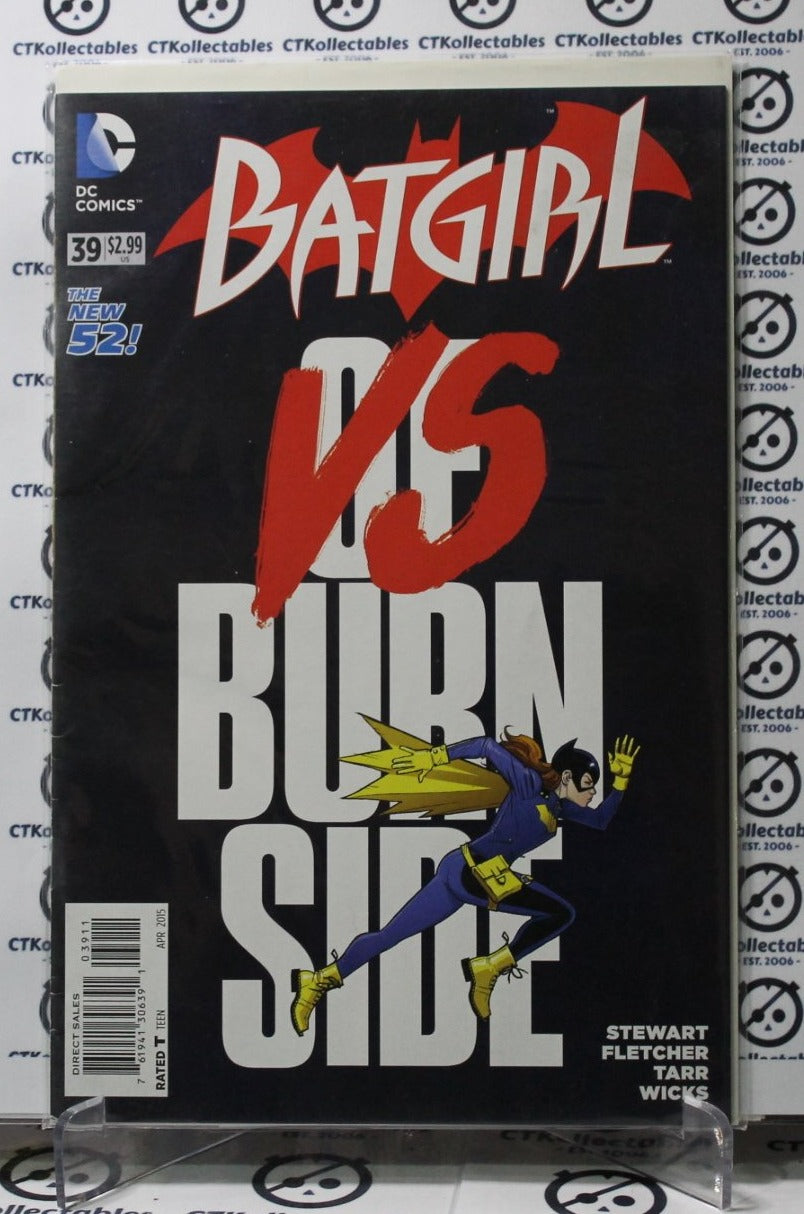 BATGIRL # 39 VS BURN SIDE COLLECTABLE COMIC BOOK DC 2015