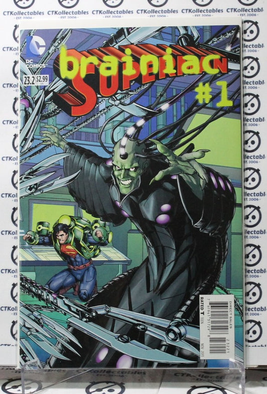 BRAINIAC SUPERMAN # 1 DC COMICS # 23.2 COMIC BOOK 2013 REGULAR COVER VARIANT