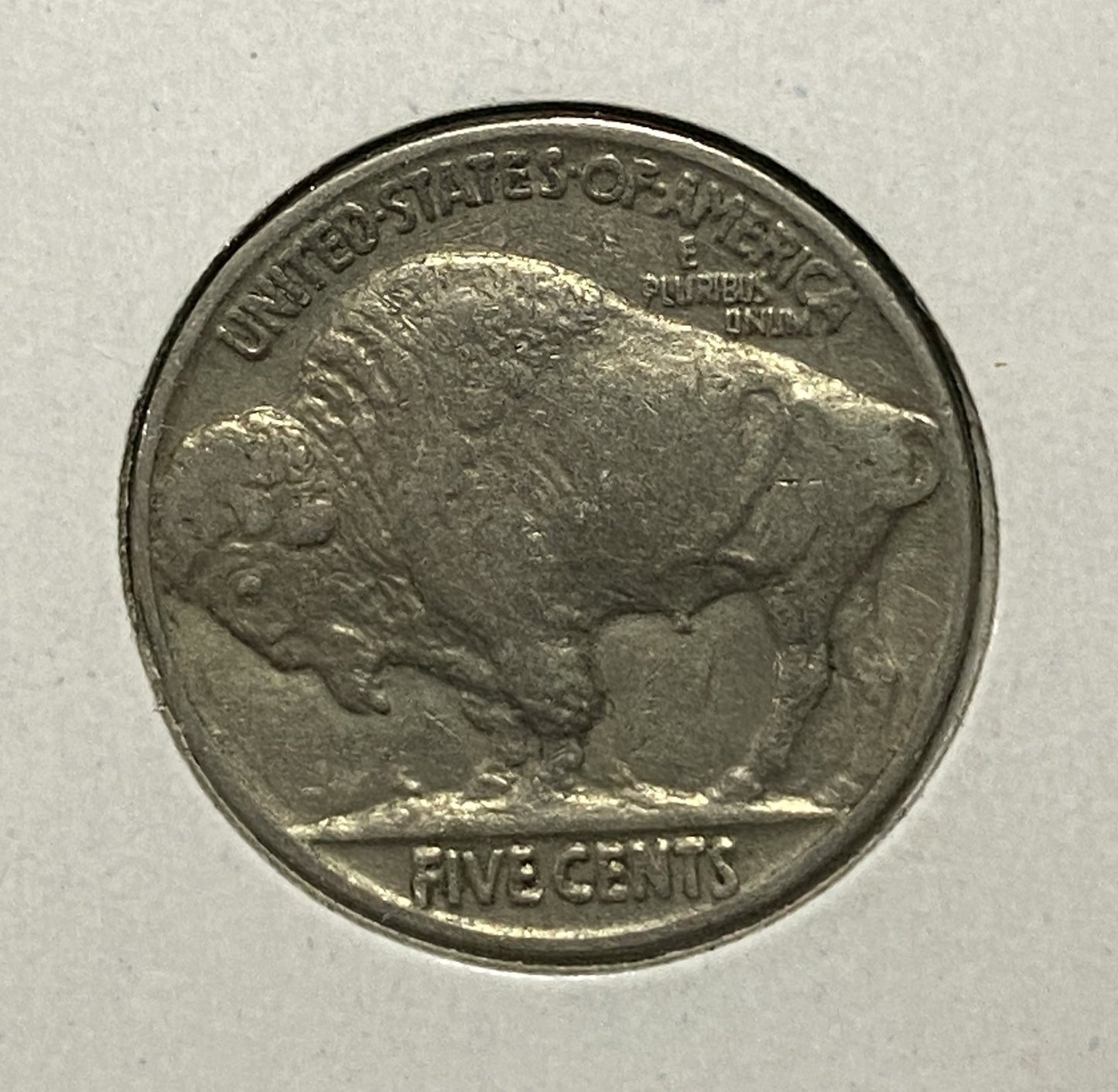 UNITED STATES BUFFALO NICKEL 1937 VG / VG+ 5 CENT COIN