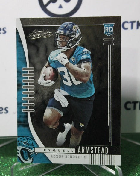 2019 PANINI ABSOLUTE RYQELL ARMSTEAD # 163 ROOKIE NFL JACKSONVILLE JAGUARS GRIDIRON  CARD