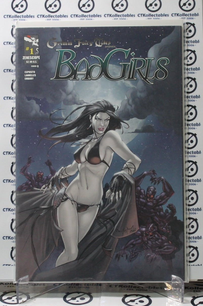 BAD GIRLS # 1 GRIMM FAIRY TALES  VARIANT SEXY ZENESCOPE COMIC BOOK