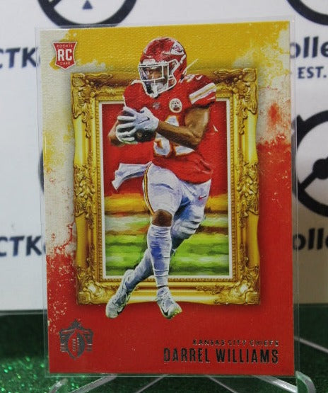 2020 PANINI CHRONICLES GRIDIRON KINGS DARREL WILLIAMS # GR-24 ROOKIE NFL KANSAS CITY CHIEFS GRIDIRON  CARD