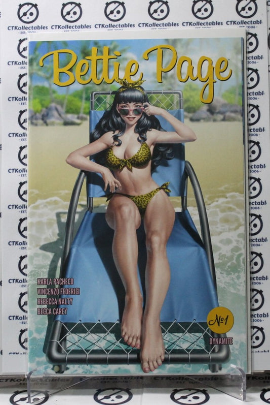 BETTIE PAGE # 1 VARIANT  COVER  NM DYNAMITE COMICS 2020 MATURE READERS