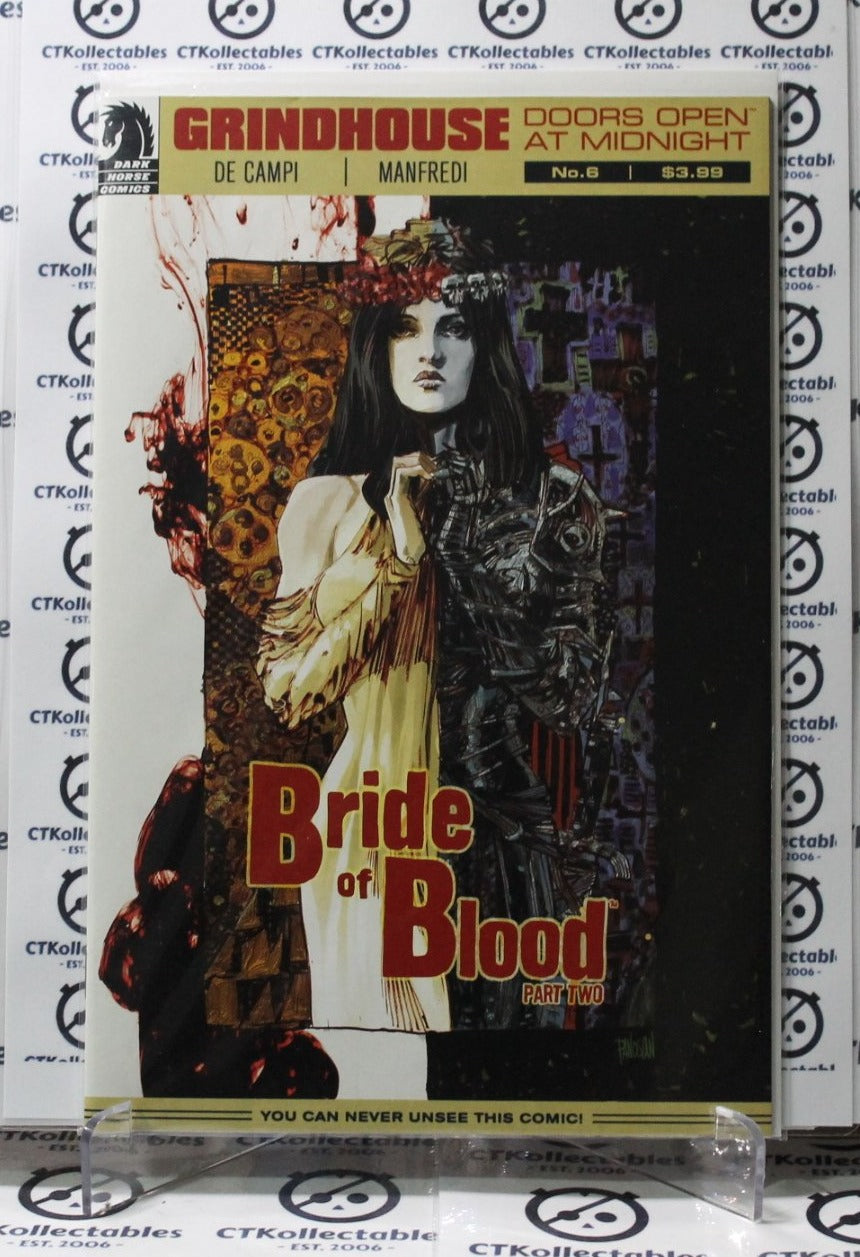 BRIDE OF BLOOD # 6 PART TWO NM / VF GRINDHOUSE DARK HORSE HORROR COMIC BOOK