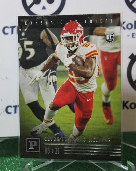 2020 PANINI CHRONICLES  CLYDE EDWARDS-HELAIRE # PA-8  ROOKIE  NFL KANSAS CITY CHIEFS GRIDIRON  CARD