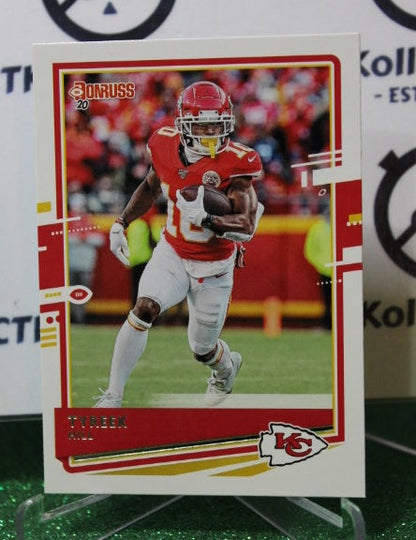 2020 PANINI DONRUSS  TYREEK HILL # 2  NFL KANSAS CITY CHIEFS GRIDIRON  CARD