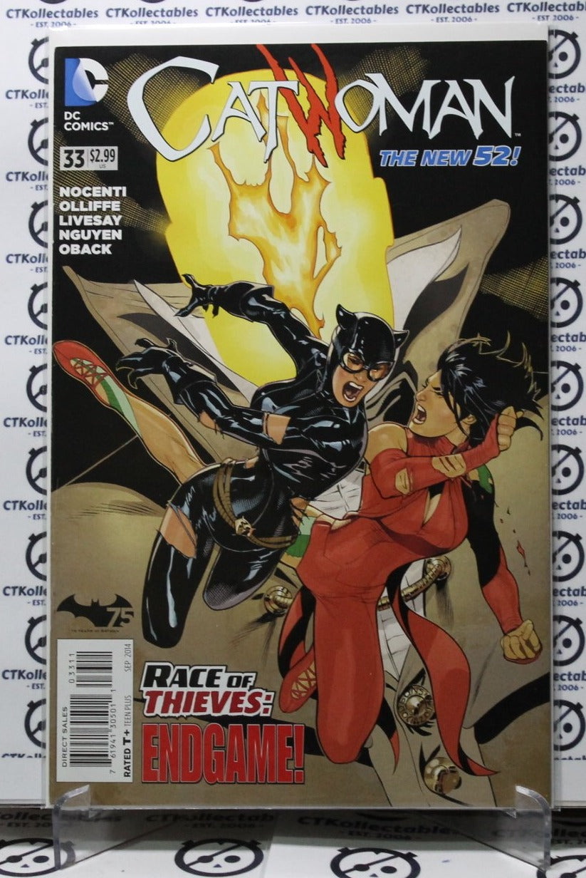 CATWOMAN # 33  COMIC BOOK DC 2014 END GAME