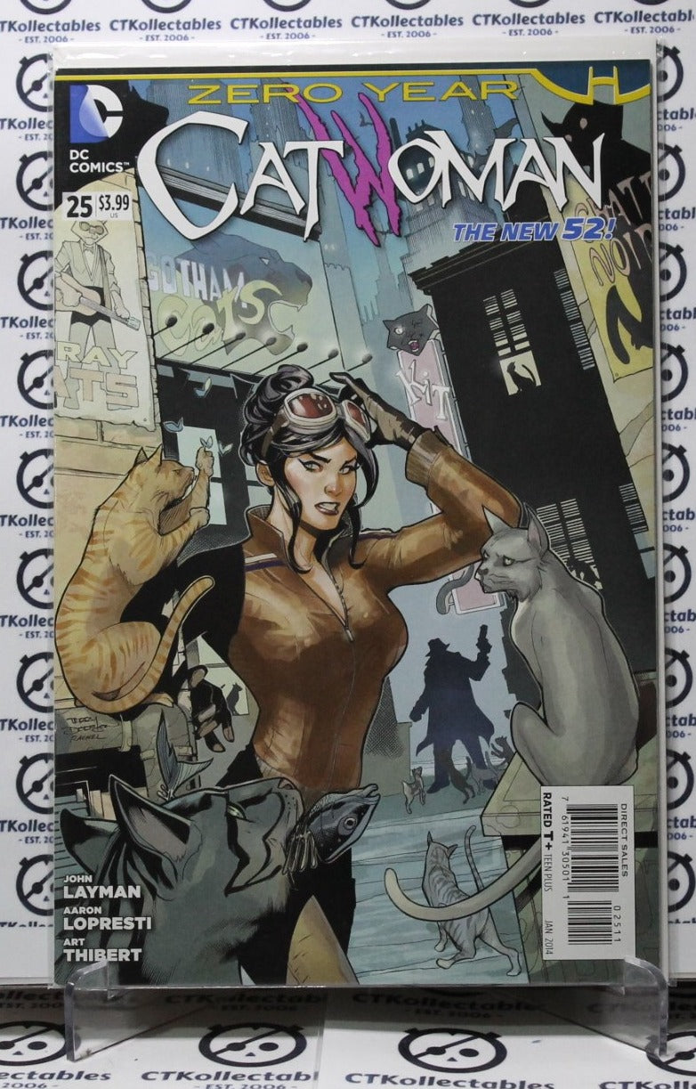 CATWOMAN # 25  COMIC BOOK DC 2014 ZERO YEAR