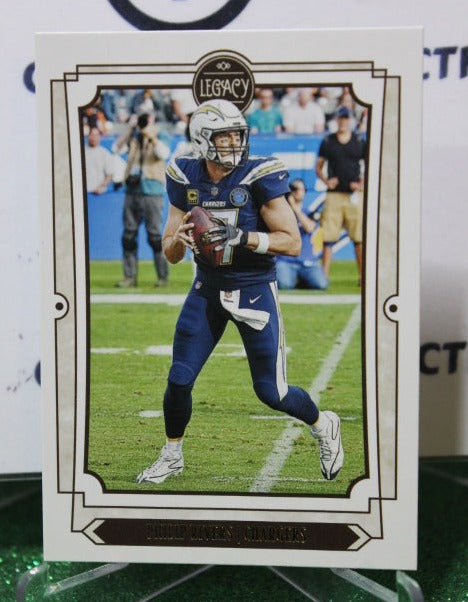 2019 PANINI LEGACY PHILIP RIVERS  # 55  NFL LOS ANGELES CHARGERS  GRIDIRON  CARD