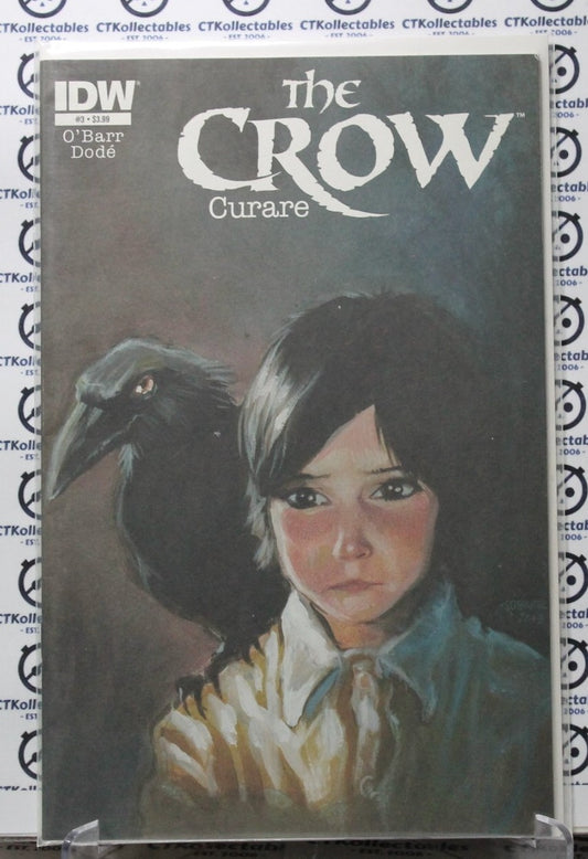THE CROW # 3 CURARE NM / VF IDW COLLECTABLE COMIC BOOK 2013 MATURE READERS