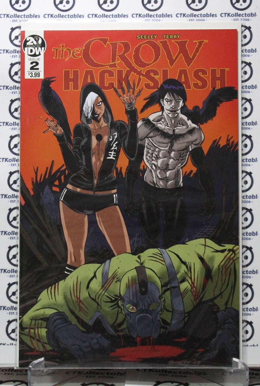 THE CROW # 2  HACK/SLASH  IDW COLLECTABLE COMIC BOOK 2019 MATURE READERS