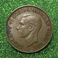 Australian 1 Cent LARGE PENNY COIN 1951  KING GEORGE VI  VG/F CONDITION