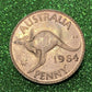 Australian 1 Cent LARGE PENNY COIN 1964  Queen Elizabeth FINE CONDITION