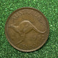 Australian 1 Cent LARGE PENNY COIN 1952  KING GEORGE VI  VG/F CONDITION