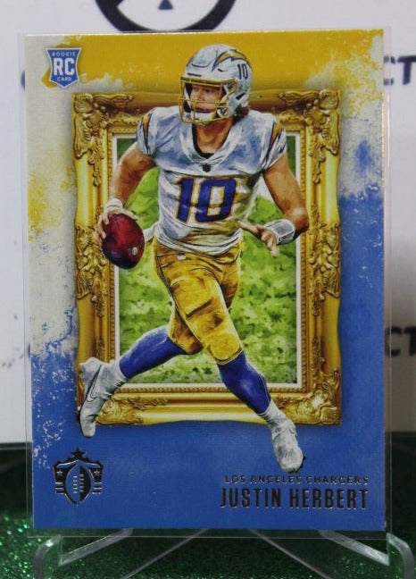 2020 PANINI CHRONICLES GRIDIRON KINGS JUSTIN HERBERT # GR-3 ROOKIE NFL LOS ANGELES CHARGERS  GRIDIRON  CARD