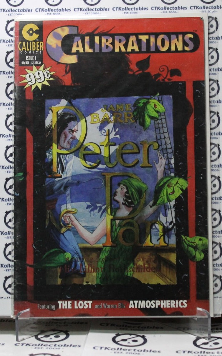 CALIBRATIONS # 1 PETER PAN VF CALIBER COMICS COMIC BOOK  1992