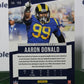 2019 PANINI PRESTIGE ARRON DONALD # 190 NFL LOS ANGELES RAMS  GRIDIRON  CARD