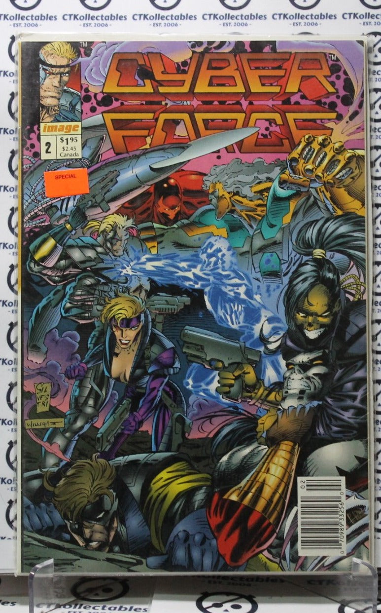CYBER FORCE # 2  IMAGE COMIC BOOK 1992