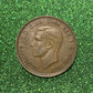 Australian 1 Cent LARGE PENNY COIN 1948 KING GEORGE VI  VG/F CONDITION