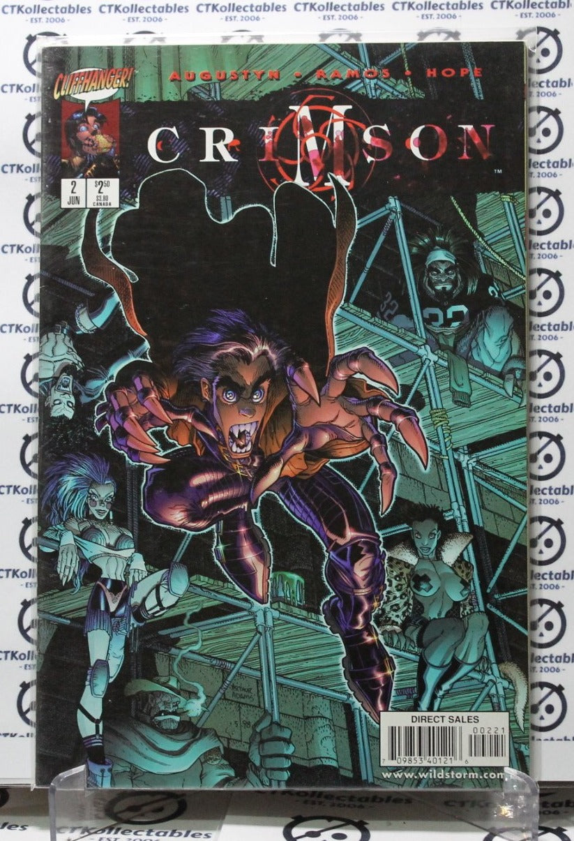 CRIMSON # 2    IMAGE / CLIFFHANGER COMIC BOOK 1998 VARIANT