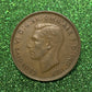 Australian 1 Cent LARGE PENNY COIN 1948 KING GEORGE VI  VG/F CONDITION