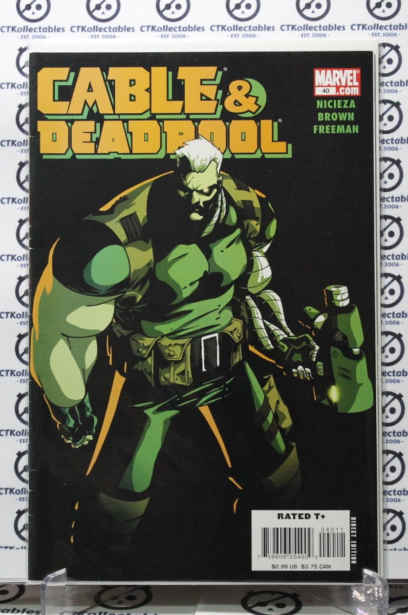 CABLE & DEADPOOL # 40 MARVEL COLLECTABLE COMIC BOOK    2007