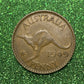 Australian 1 Cent LARGE PENNY COIN 1949 KING GEORGE VI  VG/F CONDITION