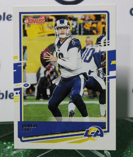 2020 PANINI DONRUSS JARED GOFF # 141 NFL LOS ANGELES RAMS  GRIDIRON  CARD