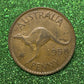 Australian 1 Cent LARGE PENNY COIN 1958 Queen Elizabeth VG/F CONDITION