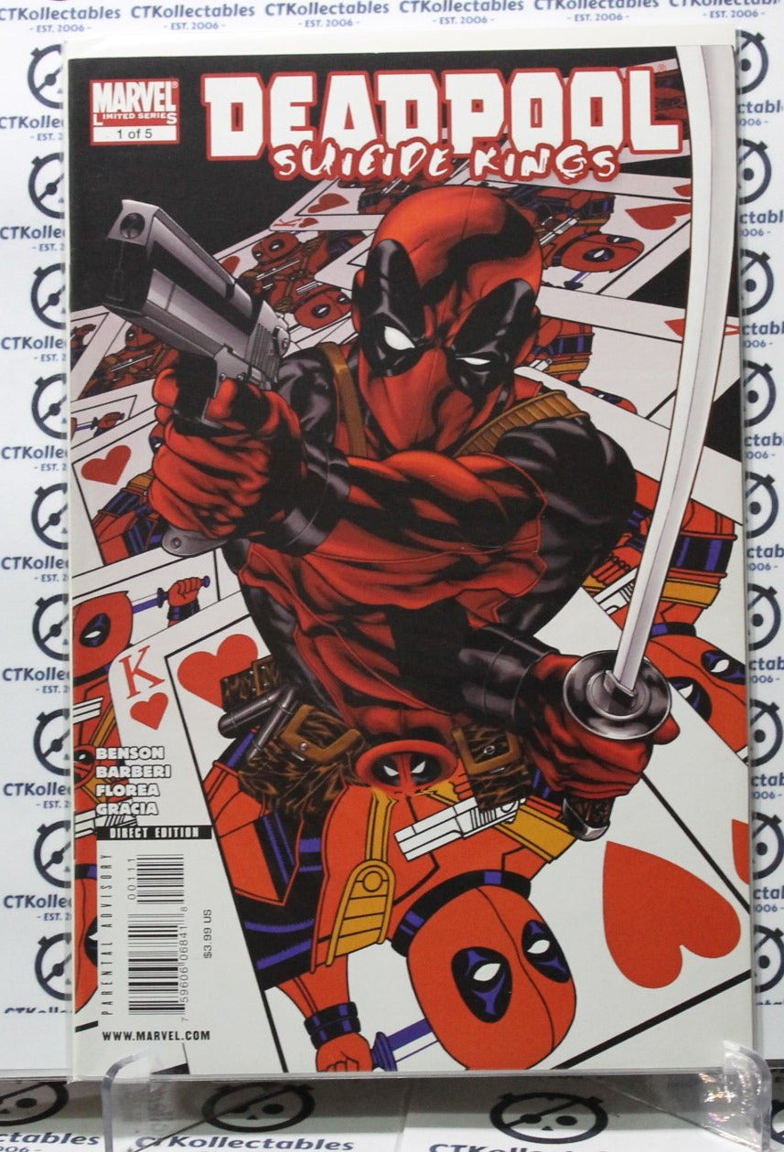 DEADPOOL # 1 SUICIDE KINGS  MARVEL COMIC BOOK MATURE READERS 2009