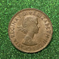 Australian 1 Cent LARGE PENNY COIN 1962 Queen Elizabeth VG/F CONDITION