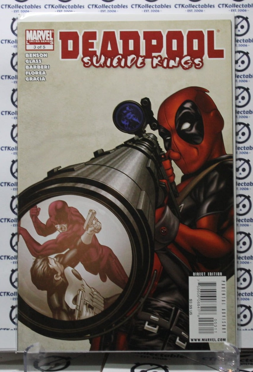 DEADPOOL # 3 SUICIDE KINGS  MARVEL COMIC BOOK MATURE READERS 2009