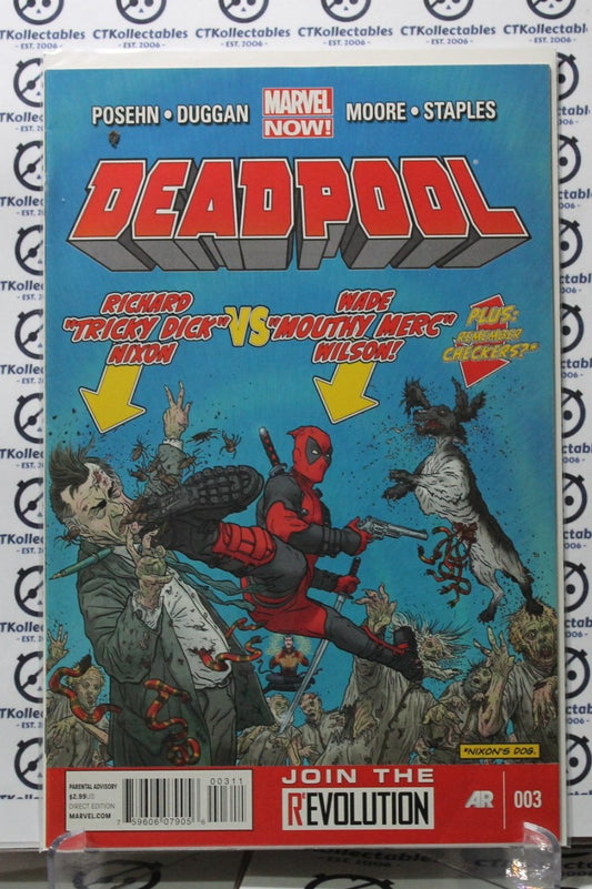 DEADPOOL # 003  MARVEL COMIC BOOK MATURE READERS 2013