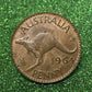 Australian 1 Cent LARGE PENNY COIN 1964 Queen Elizabeth VG/F CONDITION