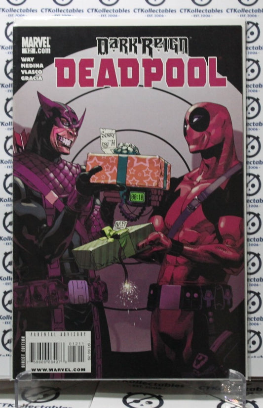 DEADPOOL # 12 DARK REIGN  MARVEL COMIC BOOK MATURE READERS 2009