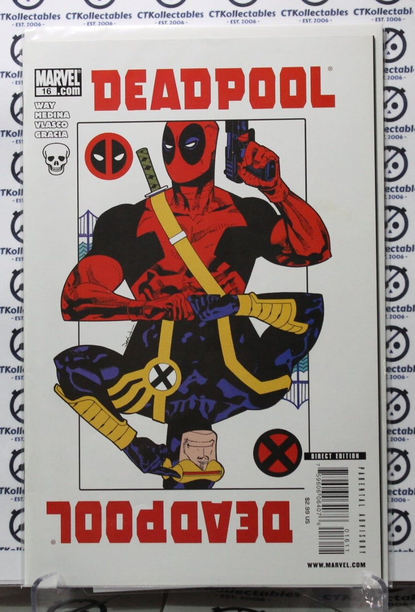 DEADPOOL # 16 WANT YOU MARVEL COMIC BOOK  MATURE READERS  2009