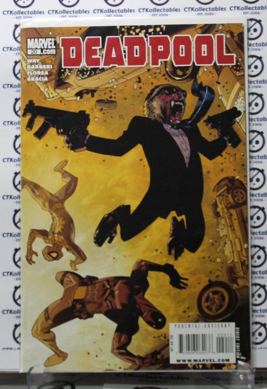 DEADPOOL # 20   MARVEL COMIC BOOK  MATURE READERS 2010