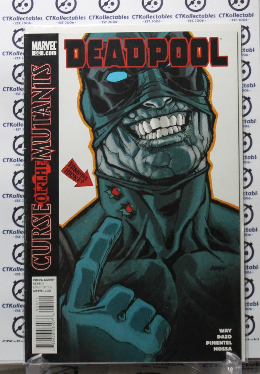 DEADPOOL #30  MARVEL COMIC BOOK  MATURE READERS 2010