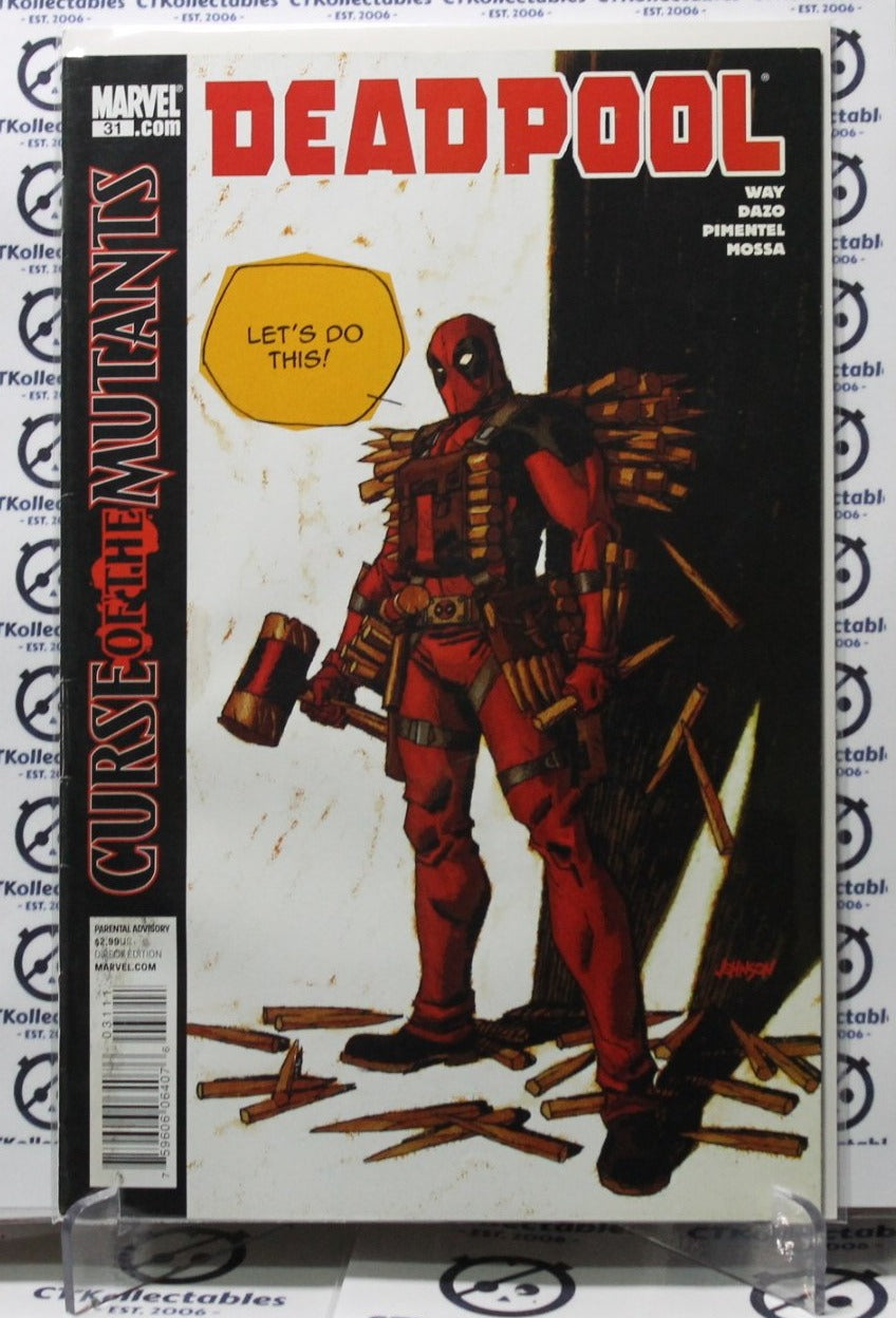 DEADPOOL # 31   I RULE  MARVEL COMIC BOOK MATURE READERS 2011