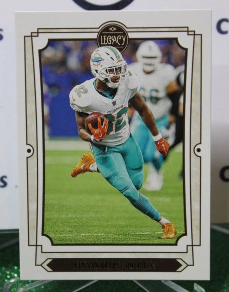 2019 PANINI LEGACY KENYAN DRAKE # 62 NFL MIAMI DOLPHINS GRIDIRON  CARD