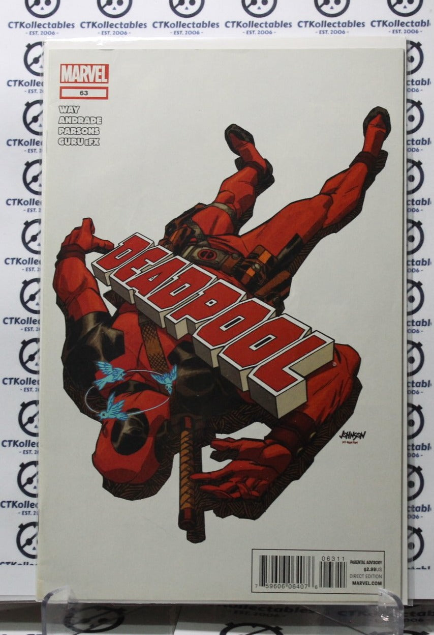 DEADPOOL # 63   MARVEL COMIC BOOK  MATURE READERS 2012