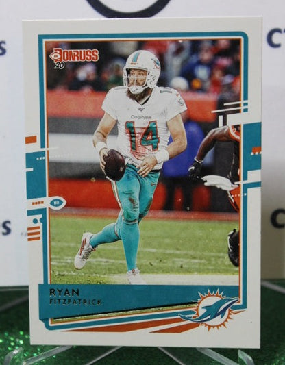 2020 PANINI DONRUSS RYAN FITZPATRICK # 150 NFL MIAMI DOLPHINS GRIDIRON  CARD