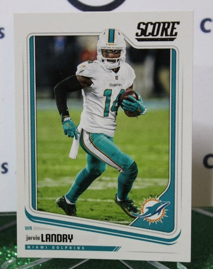 2018 PANINI SCORE JARVIS LANDRY # 187 NFL MIAMI DOLPHINS GRIDIRON  CARD