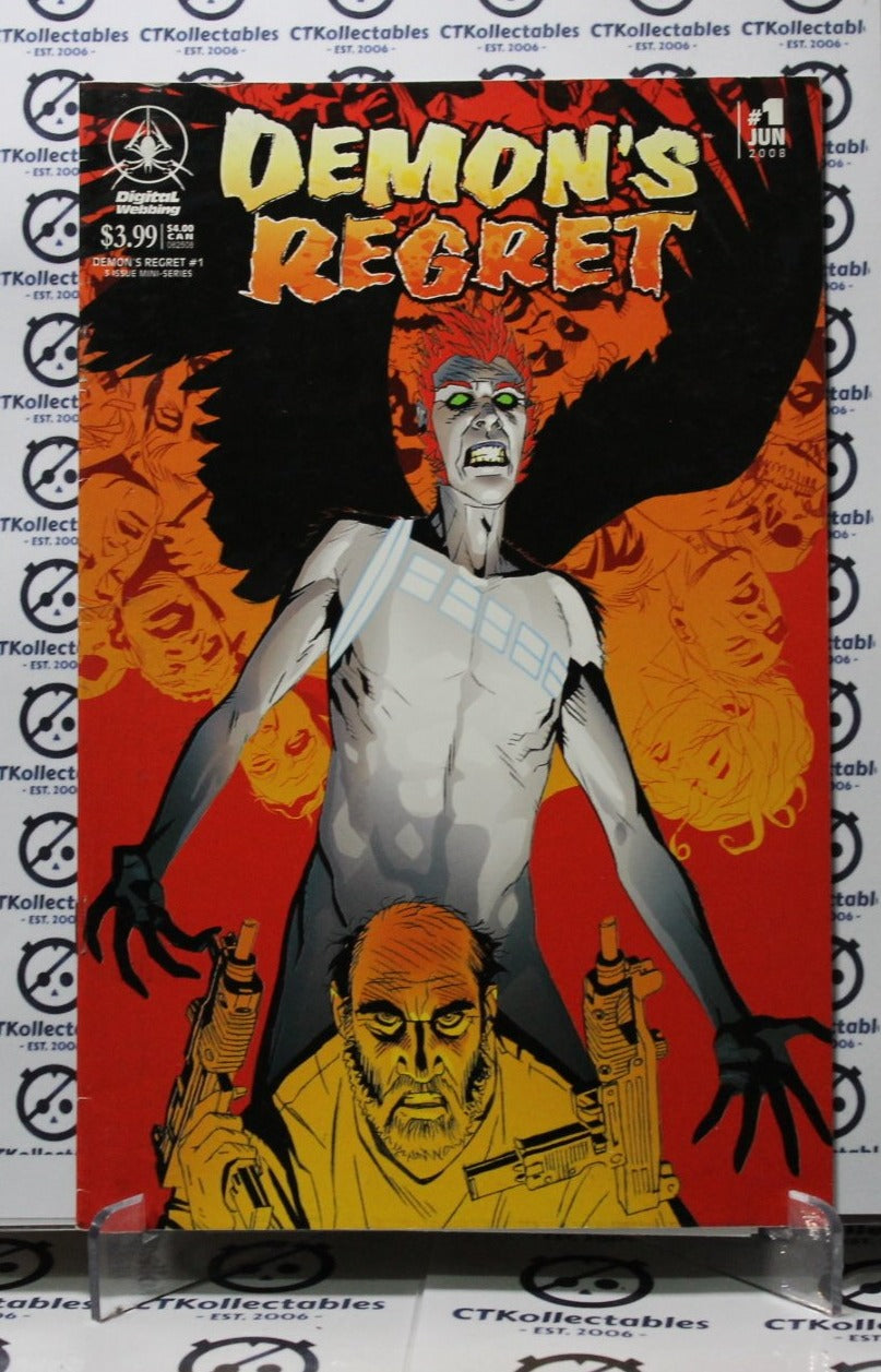 DEMON'S REGRET # 1 DIGITAL WEBBING  COMIC BOOK HORROR 2008