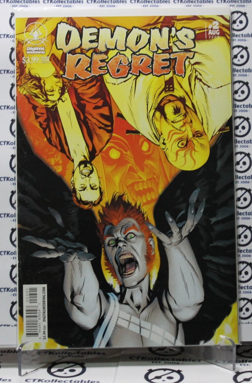 DEMON'S REGRET # 2 DIGITAL WEBBING  COMIC BOOK HORROR 2008