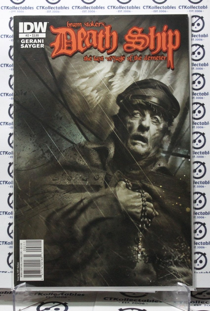 DEATH SHIP # 2 THE LAST VOYAGE OF THE DEMETER BRAM STOKER NM / VF IDW COMICS  COMIC BOOK 2010