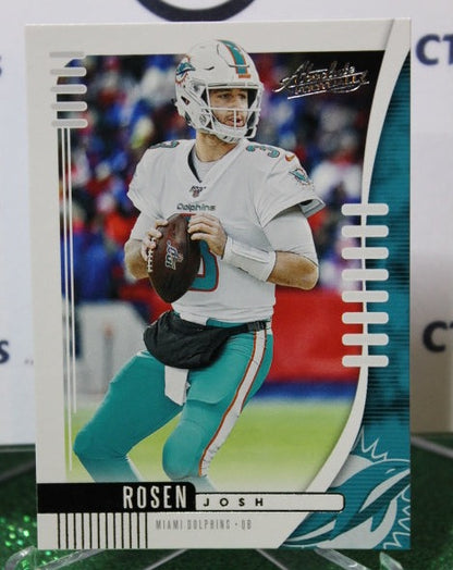 2019 PANINI ABSOLUTE JOSH ROSEN # 4  NFL MIAMI DOLPHINS GRIDIRON  CARD