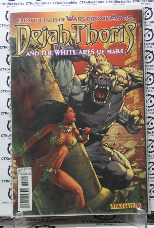 DEJAH THORIS AND THE WHITE APES OF MARS # 4 DYNAMITE NM COMIC BOOK 2012