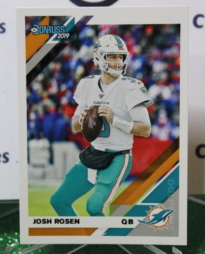2019 PANINI DONRUSS JOSH ROSEN # 9  NFL MIAMI DOLPHINS GRIDIRON  CARD